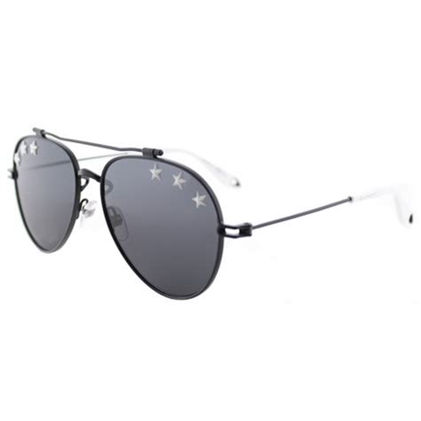 givenchy unisex aviator 58mm sunglasses|Givenchy GV7057Stars 807 IR Unisex Aviator Sunglasses Black .